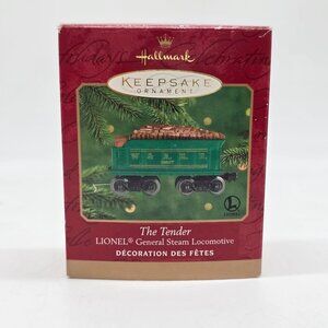 Hallmark Keepsake Ornament Lionel General Steam Locomotive Tender 2000